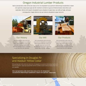 OR Industrial Lumber Products